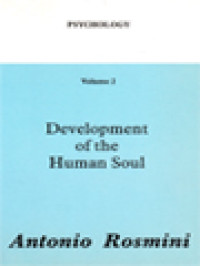 Image of Psychology II: Development Of The Human Soul