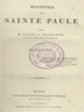 Histoire De Sainte Paule