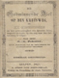 Image of De Godminnende Dief Op Den Kruisweg, Of XX Oefeningen Om Met Godvruchtigheid Den Lijdenden Jezus, Dragende Zijn Kruis, Op Den Weg Naar Den Calvarieberg Te Volgen.