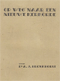 Image of Op Weg Naar Een Nieuwe Kerkorde