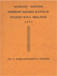 Image of Naskah Siaran Mimbar Agama Katolik Studio RRI Malang 1971