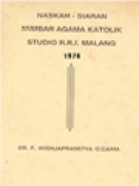 Image of Naskah Siaran Mimbar Agama Katolik Studio RRI Malang 1976