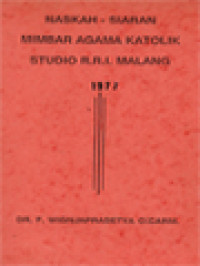 Image of Naskah Siaran Mimbar Agama Katolik Studio RRI Malang 1977