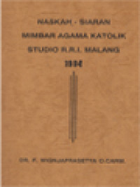 Image of Naskah Siaran Mimbar Agama Katolik Studio RRI Malang 1994