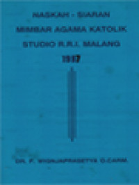 Image of Naskah Siaran Mimbar Agama Katolik Studio RRI Malang 1997