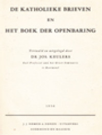 Image of De Katholieke Brieven En Het Boek Der Openbaring