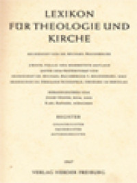 Image of Lexikon Für Theologie Und Kirche: Register (Grundregister, Fachregister, Autorenregister)