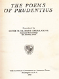 Image of The Fathers Of The Church 43: The Poems Of Prudentius