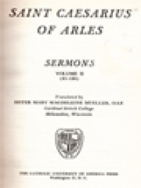 Image of The Fathers Of The Church 47: Saint Caesarius Of Arles: Sermons Volume II (81-186)