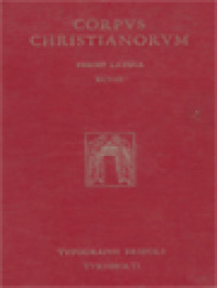 Image of Corpus Christianorum: Magni Aurelii Cassiodori Sinatoris Opera, Pars II, 2: Magni Aurelii Cassiodori, Expositio Psalmorum LXXI-CL