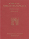 Corpus Christianorum: Sancti Leonis Magni Romani Pontificis Tractatus Septem Et Nonaginta