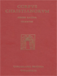 Image of Corpus Christianorum: Sancti Leonis Magni Romani Pontificis Tractatus Septem Et Nonaginta