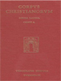 Image of Corpus Christianorum: Bedae Venerabilis Opera, Pars I: Opera Didascalica
