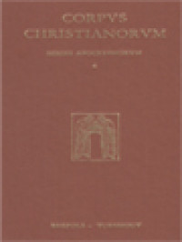 Image of Corpus Christianorum: Acta Andreae, Textus