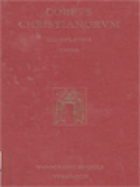 Image of Corpus Christianorum: Florilegia, Florilegium Frisingense (CLM 6433), Testimonia Divinae Scripturae ‹Et Patrum›