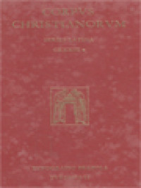 Image of Corpus Christianorum: Bonifatii (Vynfreth) Ars Grammatica, Accedit Ars Metrica