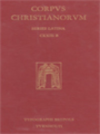 Image of Corpus Christianorum: Bedae Venerabilis Opera, Pars VI, 2: Opera Didascalica