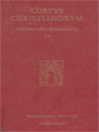 Image of Corpus Christianorum, Continuatio Mediaeualis XX: Constitutiones Canonicorum Regularium Ordinis Arroasiensis