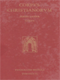 Image of Corpus Christianorum: Corpus Benedictionum Pontificalium