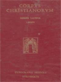 Image of Corpus Christianorum: S Hieronymi Presbyteri Opera, Pars I, 3: Opera Exegetica, In Hieremiam, Libri VI