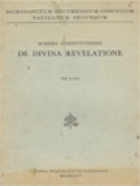 Image of Schema Constitutionis De Divina Revelatione