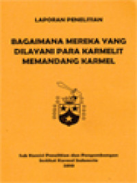 Image of Bagaimana Mereka Yang Dilayani Para Karmelit Memandang Karmel