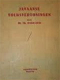Javaanse Volksvertoningen: Bijdrage Tot De Beschrijving Van Land En Volk
