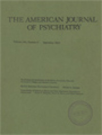 Image of The American Journal Of Psychiatry: Oscillations Of Attachment In Borderline Personality Disorder, Quality Assurance Monitoring In Psychiatry, Comorbidity Of Substance Abuse And Other Psychiatric Disorders In Adolescents