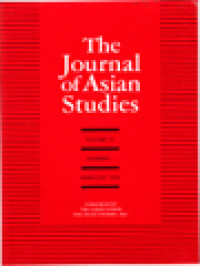 Image of The Journal Of Asian Studies