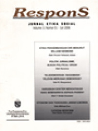 Image of Respons: Etika Pengembangan Diri Menurut William Desmond, Politik Jurnalisme, Bukan Political Virgin, Teledemokrasi: Bagaimana Televisi Merusak Demokrasi?, Haruskah Dokter Mengatakan Yang Sebenarnya Kepada Pasien?, Otonomi Dan Tanggung Jawab Ilmuwan