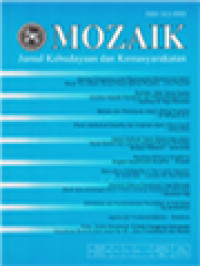Image of Mozaik: Ideologi Pengarang pada Representasi Muhammad dalam Novel The Satanic Verses Karya Salman Rusdhie, Bushido: Jalan Sang Ksatria (Analisis Sejarah Pemikiran dan Perkembangannya), Bahasa dan Perempuan dalam Idiologi Kapitalis, Peran Intellectual Empathy dan Imajinasi dalam Historiografi, Agresi Defensif Tokoh Shakuntala dalam Novel Saman dan Larung sebagai Respon terhadap Budaya Patriarkhi, Teaching Writing in English to English Department Students, Non-native Intelligibility in Non-native Speech: An Overview, Dikotomi Makna Kebebasan  bagi Manusia (Studi atas pandangan Erich Fromm tentang Kebebasan Manusia), Globalisasi dan Komersialisasi Pendidikan di Indonesia, Agama dan Fundamentalisme, Kalau Sultan Berbelanja: Di Balik Panggung kekuasaan Kesultanan Bone Di Akhir Abad Ke-18