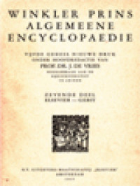 Image of Winkler Prins Algemeene Encyclopaedie VII: Elsevier - Gebit