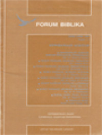 Image of Forum Biblika: Kewibawaan Alkitab: Sebuah Pengantar Pembahasan, Kewibawaan Alkitab Dari Sudut Pandang Seorang Wesleyan, Kewibawaan Alkitab Dari Sudut Pandang Seorang Presbyterian, Kewibawaan Alkitab Dari Sudut Pandang Seorang Katolik, Kewibawaan Alkitab Dari Sudut Pandang Seorang Injili, Kewibawaan Alkitab Dari Sudut Pandang Seorang Lutheran, Kewibawaan Alkitab Dari Sudut Pandang Seorang Methodist, Bapak, Guru, Tuan, Tuhan, Tinjauan Buku: Persebaran Firman Di Sepanjang Zaman
