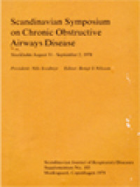 Image of Scandinavian Symposium On Chronic Obstructive Airways Disease: Stockholm August 31-September 2, 1978