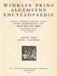 Image of Winkler Prins Algemeene Encyclopaedie X: Japan - Lakwerk