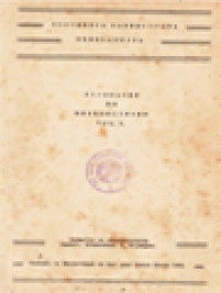 Image of Bijdragen En Mededelingen Vol. I