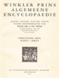 Image of Winkler Prins Algemeene Encyclopaedie XIV: Radio - Sirius