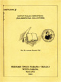 Image of Diktat Kuliah Metafisika (Ralangpatma Collection)