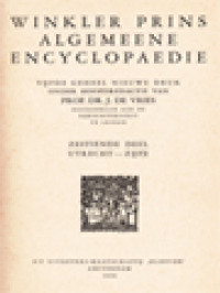 Image of Winkler Prins Algemeene Encyclopaedie XVI: Utrecht - Zijpe