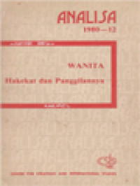 Image of Analisa: Wanita Hakekat Dan Panggilannya