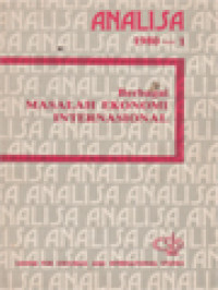 Image of Analisa: Berbagai Masalah Ekonomi Internasional
