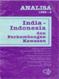 Image of Analisa: India-Indonesia Dan Perkembangan Kawasan