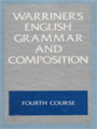 Image of Warriner's English Grammar And Composition: Fourth Course