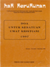 Image of Doa Untuk Kesatuan Umat Kristiani 1997