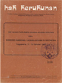 Image of 100 Tahun Parlemen Agama-Agama Sedunia Dan Kongres Nasional I Agama-Agama Di Indonesia, Yogyakarta, 11-12 Oktober 1993