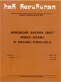 Image of Hubungan Antara Umat Aneka Agama Di Negara Pancasila