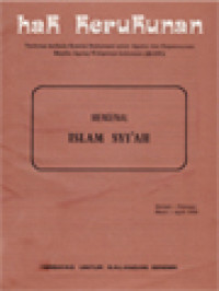 Image of Mengenal Islam Syi'ah