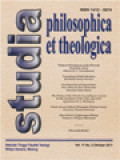 Studia Philosophica Et Theologica: Diakon Perempuan Pada Periode Kristiani Awal (149-160)