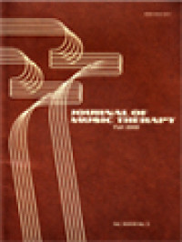 Image of Journal Music Therapy Fall 2000