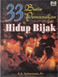 Image of 33 Butir Pencerahan Hidup Bijak